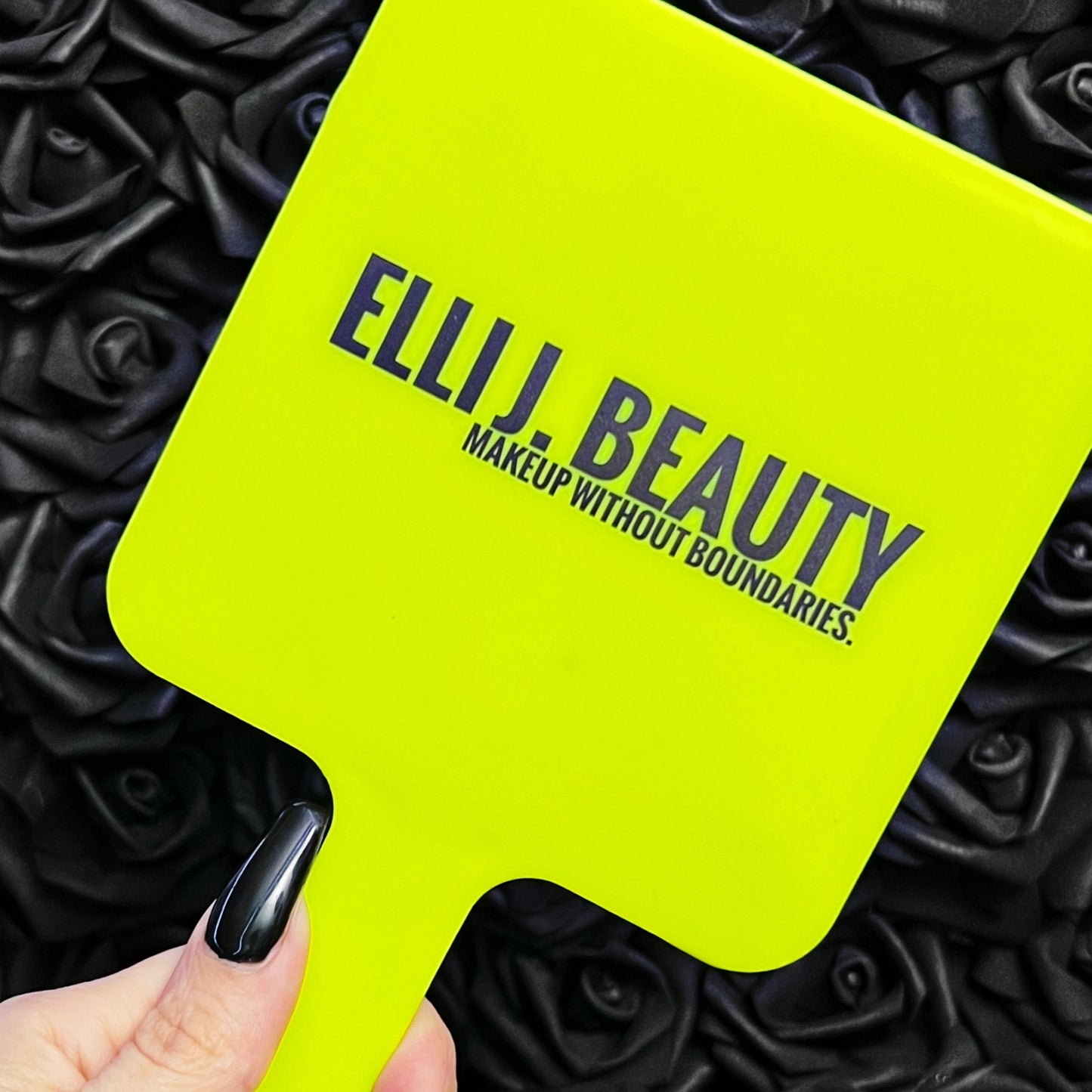 Elli J. Beauty Large Handheld Mirror