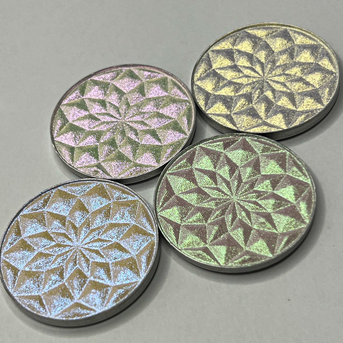 NEW! Single Holographic Highlighter Pans for BYO Palette